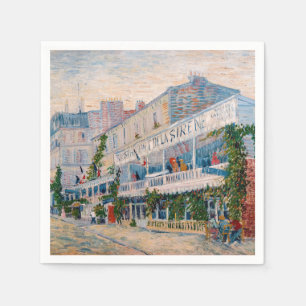 Servilleta De Papel Vincent van Gogh - Restaurante de la Sirena