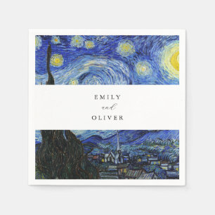 Servilleta De Papel Vincent Van Gogh Starry Night Boda