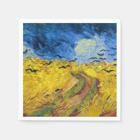 Vincent van Gogh - Wheatfield con cuervos