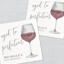 Vino De Edad A Perfección Cumpleaños