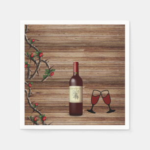Servilleta De Papel Vino de servilletas de papel