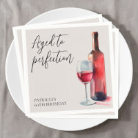 Vino Tinto Envejecido a la Perfección Cumpleaños 6