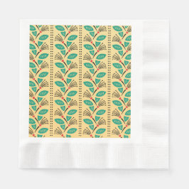 Servilleta De Papel Vinos de fresa escalando Art Deco