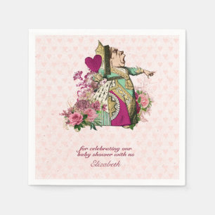 Servilleta De Papel Vintage Alice In Wonderland Tea Fiesta BABY SHOWER