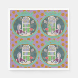 Servilleta De Papel Vintage Art Paper Napkins 