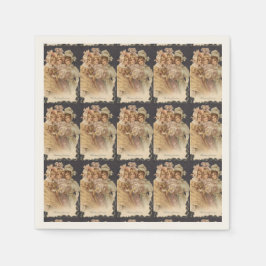 Servilleta De Papel Vintage Christmas Victorian Holiday Napkins