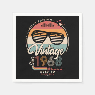 Servilleta De Papel Vintage desde 1968