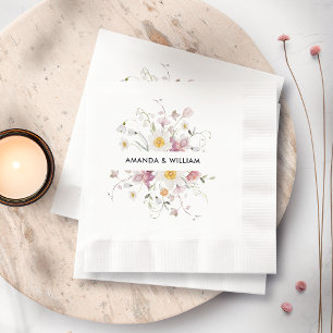 Servilleta De Papel Vintage Floral