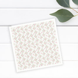 Servilleta De Papel Vintage Floral Love Shack Coquette Baby Shower