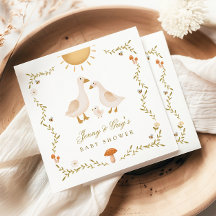 Vintage Goose Baby Shower