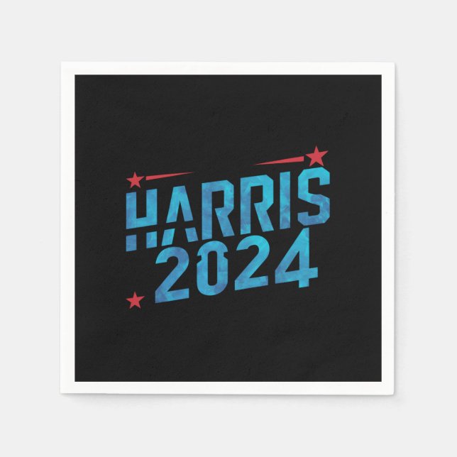 Servilleta De Papel Vintage Kamala Harris 2024 (Anverso)