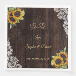 Servilleta De Papel Vintage Lace Rope Nos Amarramos A Los Sombardos Kn