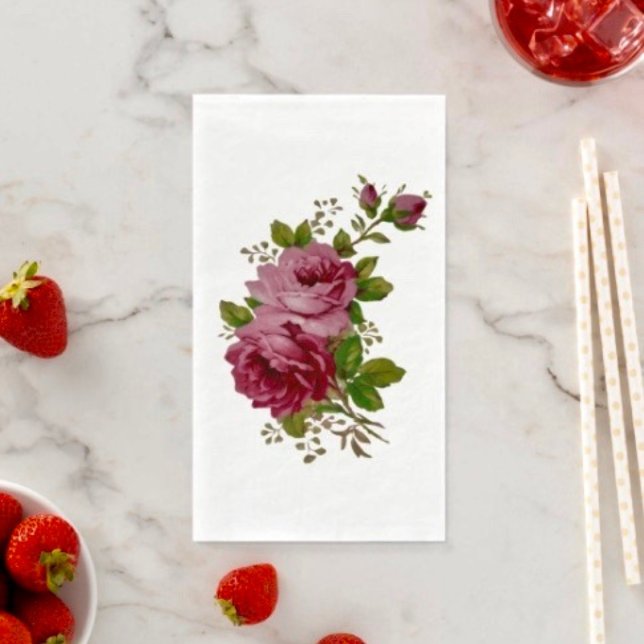 Servilleta De Papel Vintage Rose  (Subido por el creador)