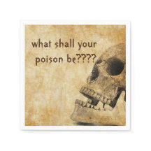 Vintage Skull Halloween Party