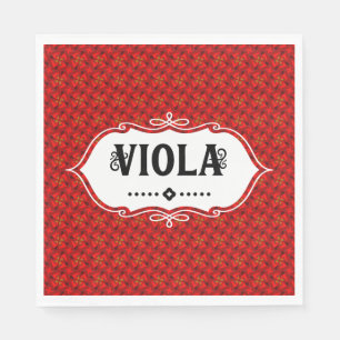 Servilleta De Papel Viola Emblem