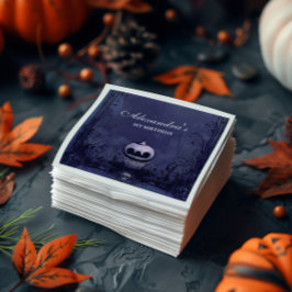 Servilleta De Papel Violet Gothic Spooky ONE Cumpleaños