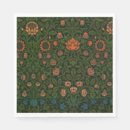 Servilleta De Papel Violet y Columbine (por William Morris)