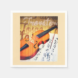 Servilleta De Papel Violin