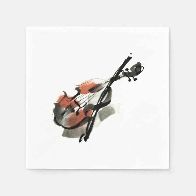 Servilleta De Papel Violin (Anverso)