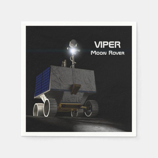 Servilleta De Papel VIPER Rover Lunar (Anverso)