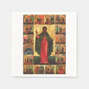 Servilleta De Papel Virgen de San Anastasia y mártir