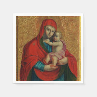 Virgen María y Niño Jesús por Jan Rombauer