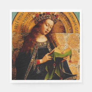 Servilleta De Papel Virgin Mary por Jan van Eyck