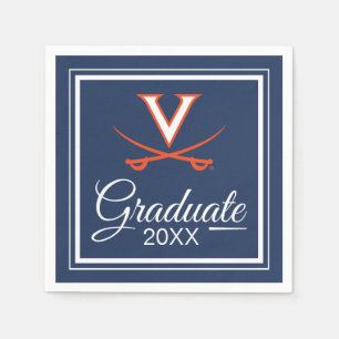 Servilleta De Papel Virginia Cavaliers Graduación
