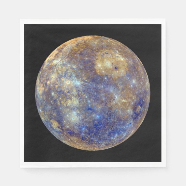 Servilleta De Papel Vista colorida del mercurio (Anverso)