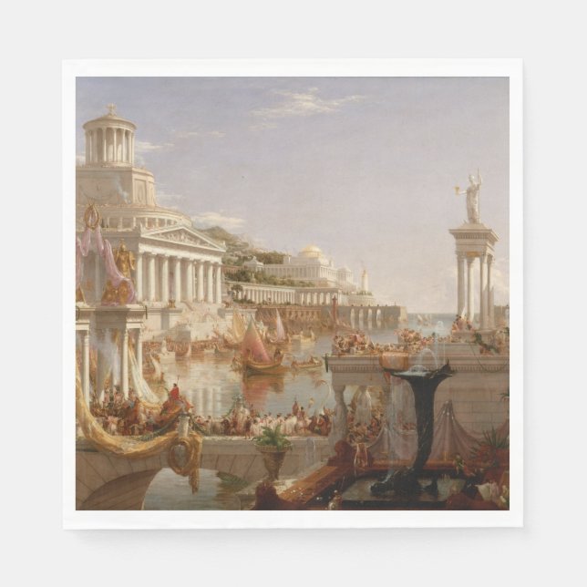 Servilleta De Papel Vista del Imperio Romano (Consumo del Imperio) (Anverso)