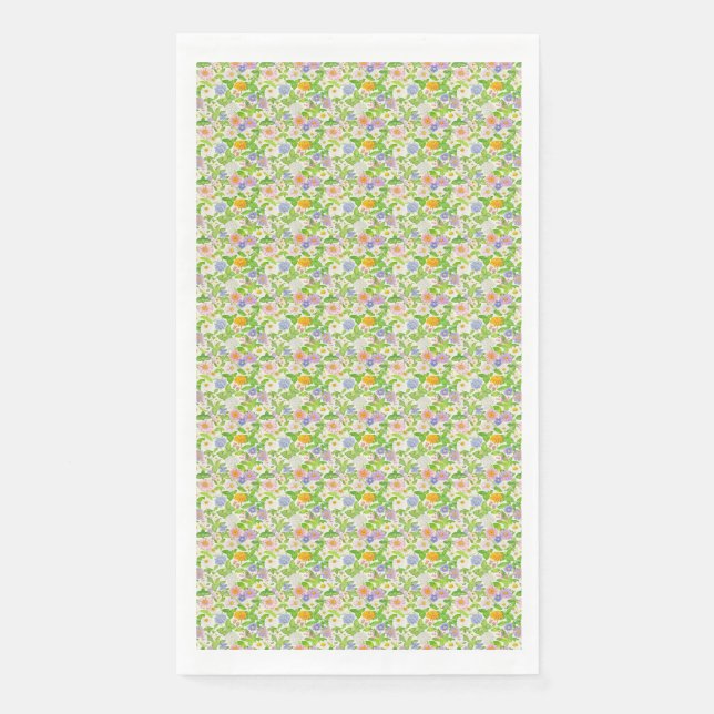Servilleta De Papel Vivamos como las flores (Anverso)