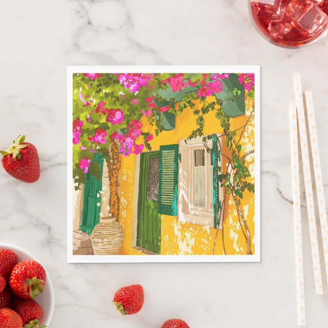 Servilleta De Papel Viviendo al sol (In situ)