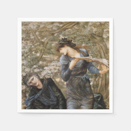 Servilleta De Papel Vivien's Beguiling of Merlin (Edward Burne-Jones)