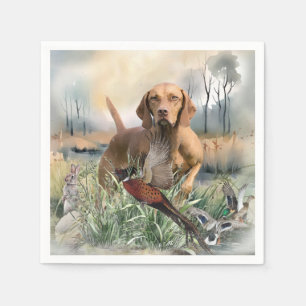 Servilleta De Papel Vizsla, Arte