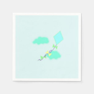 Servilleta De Papel Volar una cometa