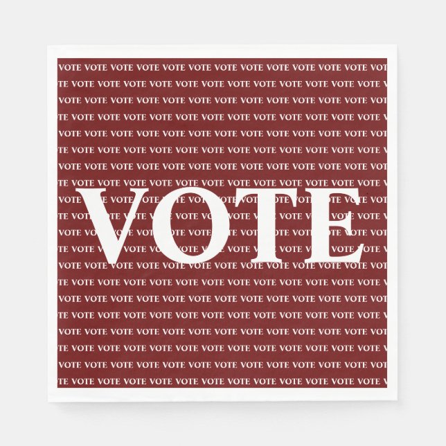Servilleta De Papel Votación (Anverso)