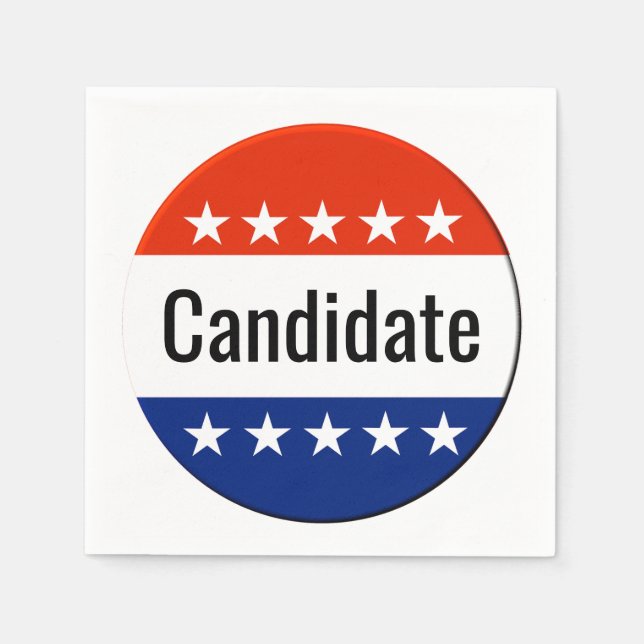 Servilleta De Papel Votación 2026 Elecciones de mitad de período (Anverso)