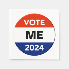 Servilleta De Papel Votación personal Campaña electoral presidencial 2