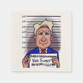 Servilleta De Papel Votar a Trump