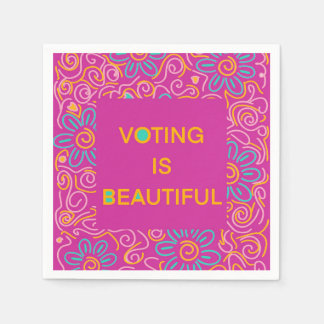 Servilleta De Papel Votar es un lindo bloc de notas