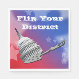 Servilleta De Papel Votar por su distrito 2026