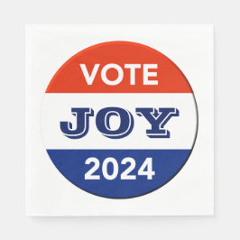 Servilleta De Papel Vote Joy 2024 Harris Walz