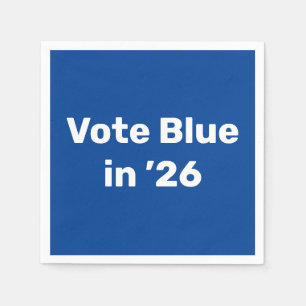 Servilleta De Papel Voto azul en 2026