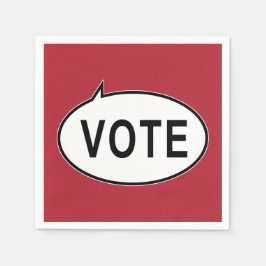 Servilleta De Papel VOTO - Rojo