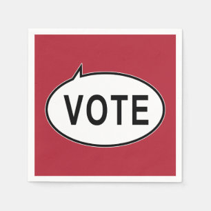 Servilleta De Papel VOTO - Rojo