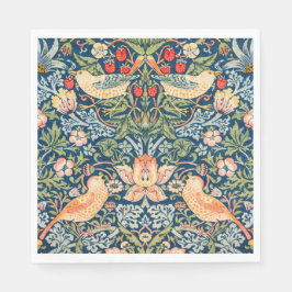 Servilleta de papel W Morris Strawberry Thief