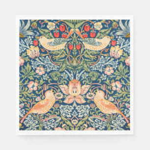 Servilleta De Papel W Morris Strawberry Thief Paper Napkin