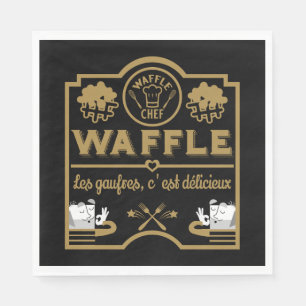 Servilleta De Papel Waffle Chef
