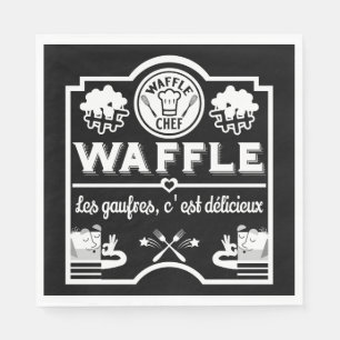 Servilleta De Papel Waffle Chef