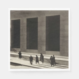 Servilleta De Papel Wall Street (por Paul Strand, 1915)